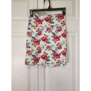 Charlotte Russe Floral Skirt
